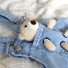 Robe ours en jean