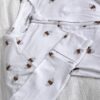 Barboteuse convertible en bambou imprimé bourdon